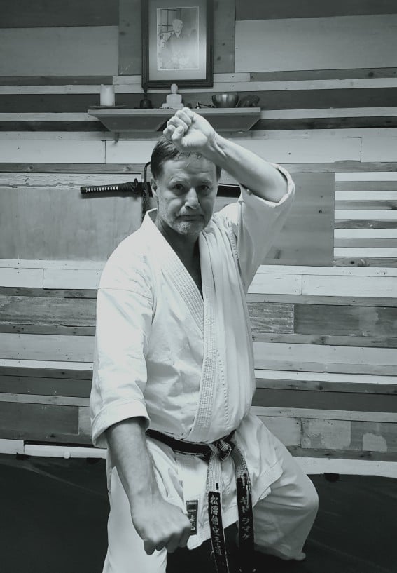 Guido Ramackers in karatepak